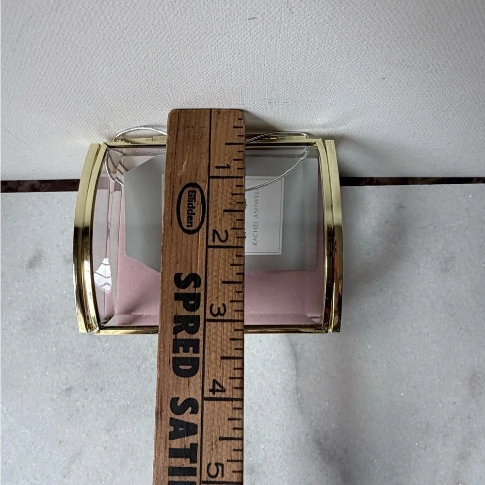 Gold trim and Glass Jewelry Box vintage style pink cushion